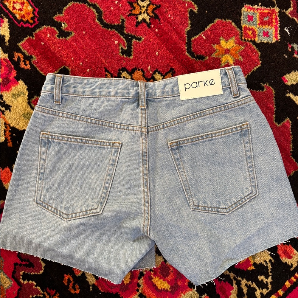 NWT Parke Jean Shorts Classic Cut-Off Style
